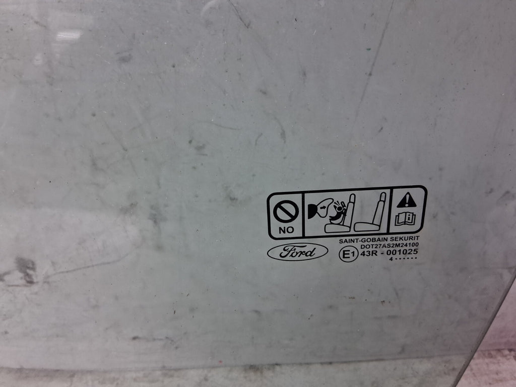 2011 FORD S MAX NSF PASSENGER SIDE FRONT SIDE LEFT WINDOW GLASS 43R001025
