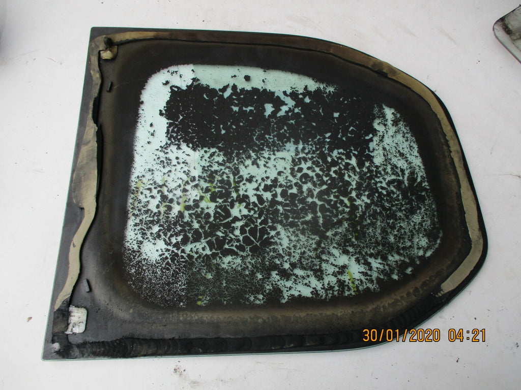 VAUXHALL COMBO E MK4 2019 OSR DRIVER SIDE REAR QUARTER GLASS PANE FIRE DAMAGE