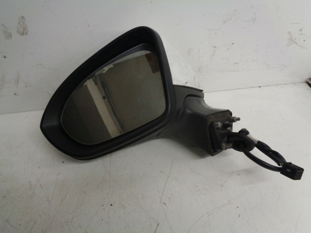 VAUXHALL ASTRA K 2018 NSF PASSENGER SIDE FRONT WING MIRROR DAMAGED WHITE