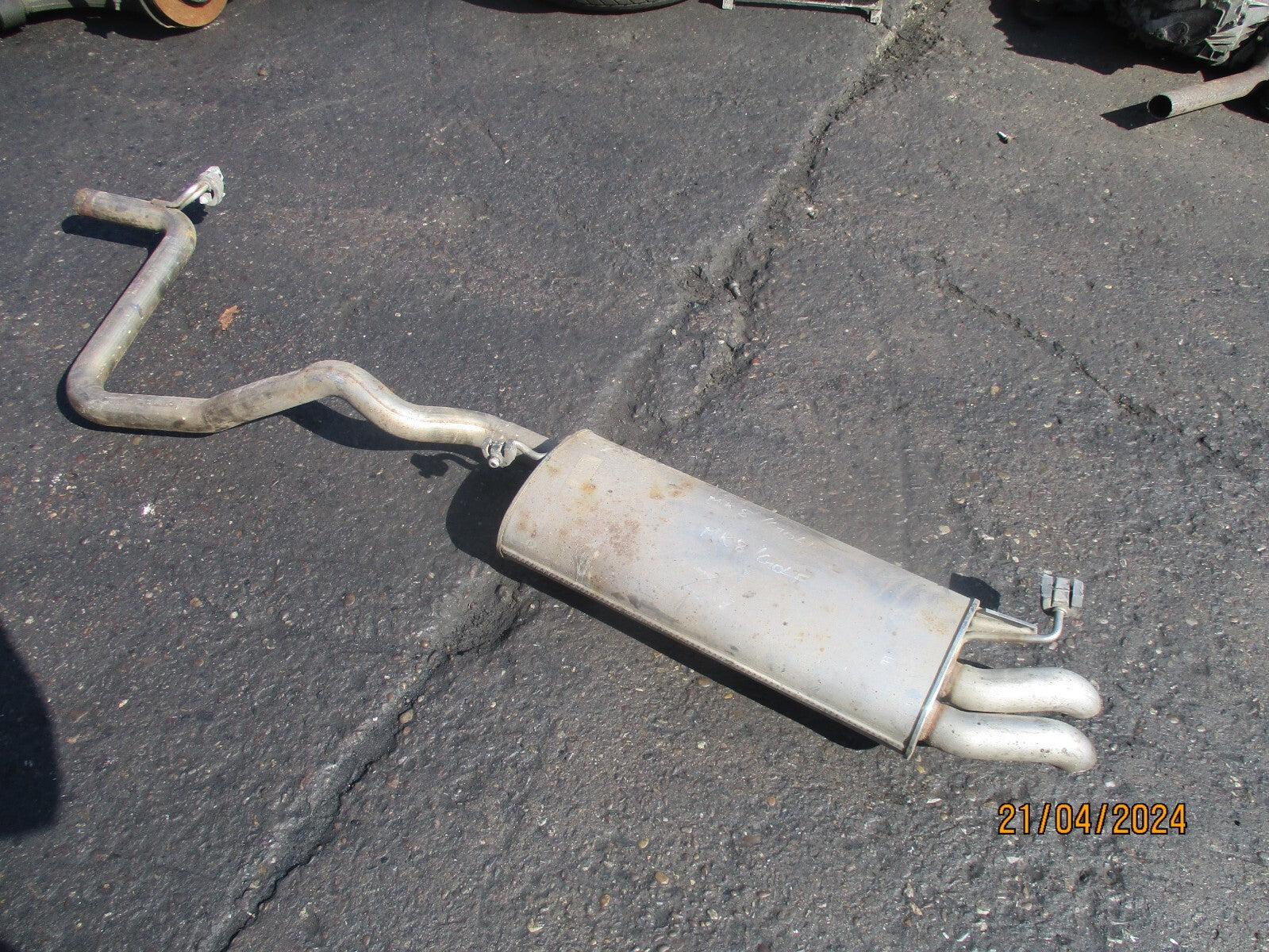 2023 VW VOLKSWAGEN GOLF MK8 2.0 DIESEL EXHAUST BACK BOX SILENCER 5Q5253611AE