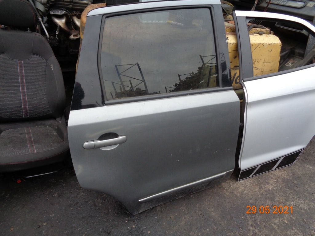 NISSAN NOTE E11 MK1 2009 OSR DRIVER REAR COMPLETE DOOR GLASS REGULATOR GREY