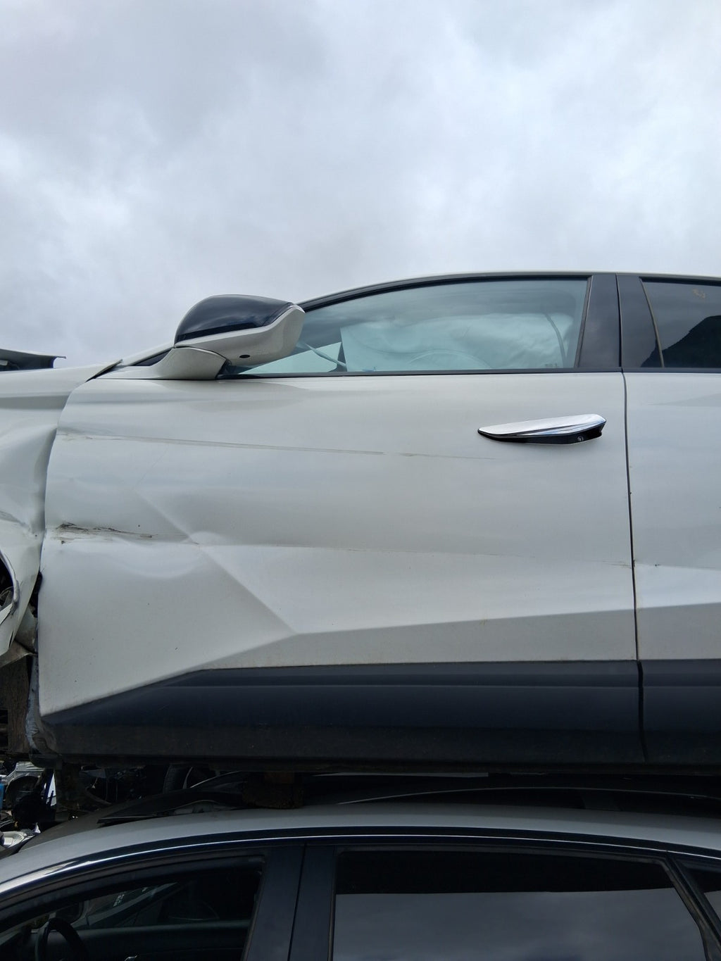2023 DS AUTOMOBILES DS4 CROSSOVER NSF PASSENGER SIDE FRONT BARE DOOR WHITE