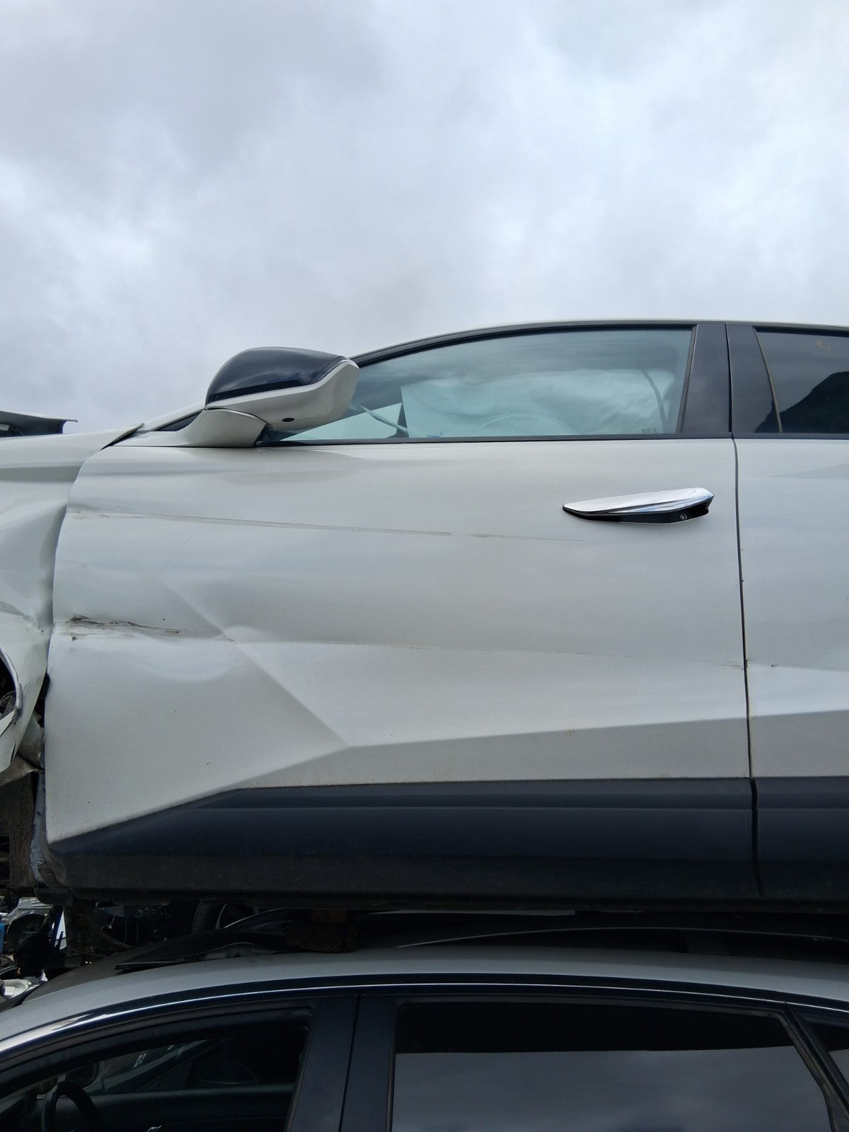 2023 DS AUTOMOBILES DS4 CROSSOVER NSF PASSENGER SIDE FRONT BARE DOOR WHITE
