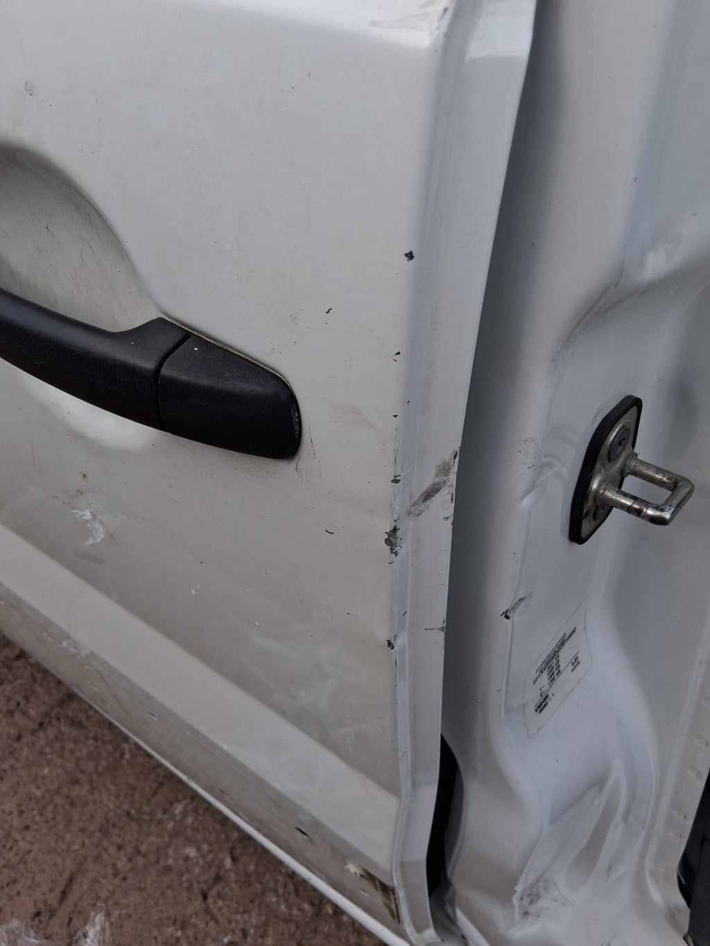 2016 CITROEN DISPATCH MK2 OS DRIVER SIDE RIGHT COMPLETE SLIDING DOOR WHITE