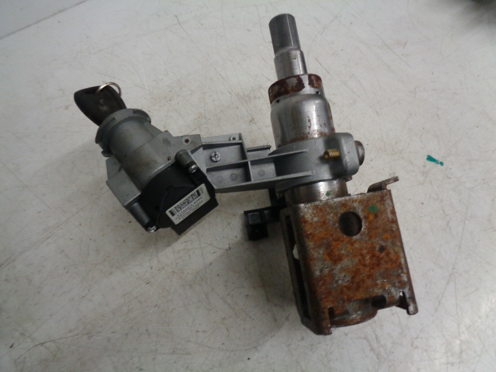 FIAT GRANDE PUNTO KEY IGNITION LOCK BARREK AND KEY 51793074