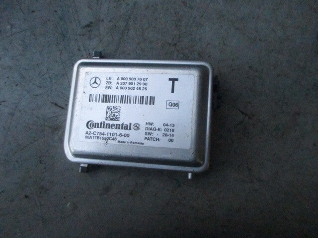 2018 MERCEDES A CLASS W176 FRONT WINDSCREEN LANE ASSIST CAMERA A0009007607