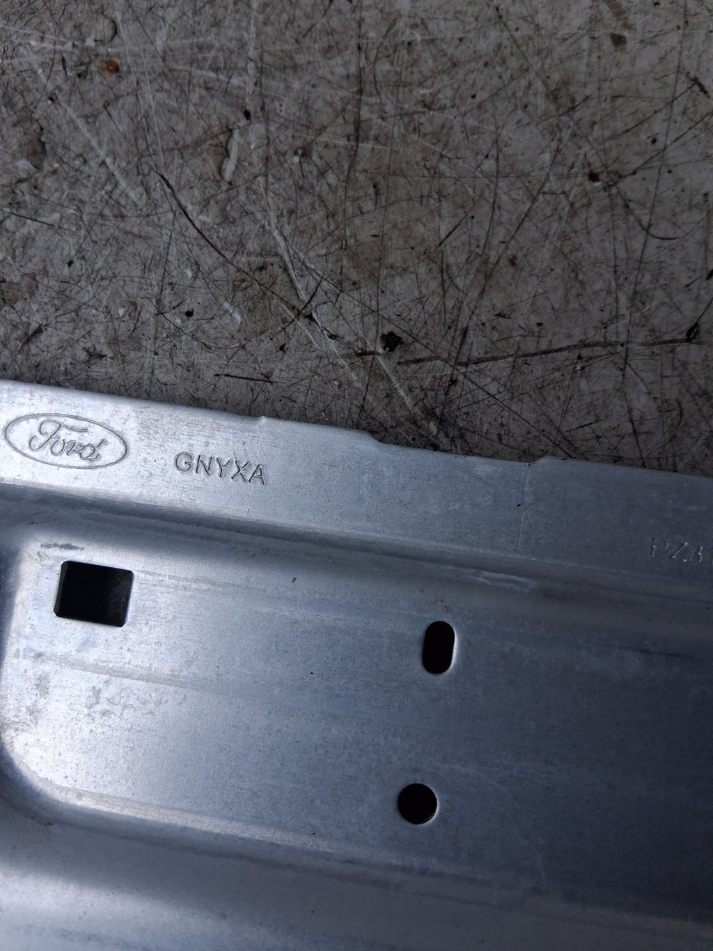 2024 FORD TRANSIT DISPLAY SCREEN TRIM METAL FRAME PZ3118B955CPIA04