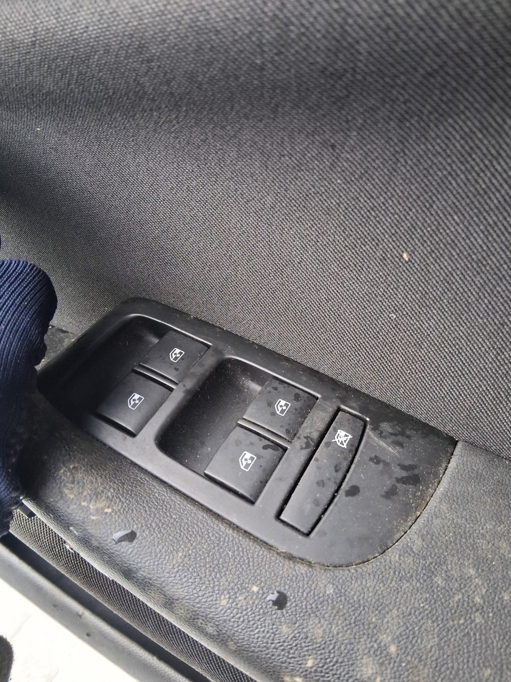 2017 VAUXHALL ZAFIRA C FRONT DRIVER RIGHT NEAR SIDE DOOR CARD TRIM 39104875