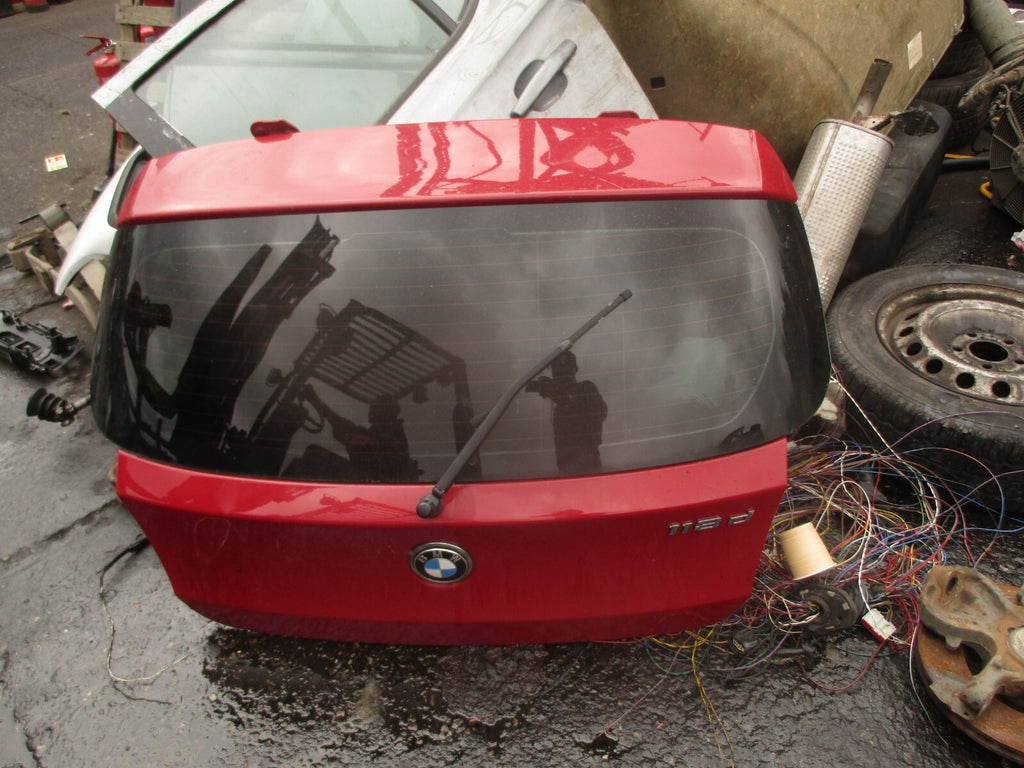 2009 BMW 1 SERIES E82 118D HATCHBACK REAR BOOTLID TAILGATE CRIMSON RED A61