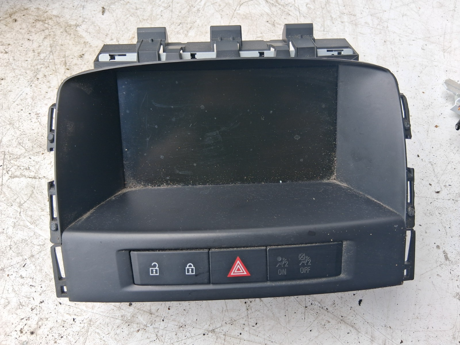 2013 VAUXHALL ASTRA J SAT NAV MULTIMEDIA RADIO DISPLAY SCREEN 95196687