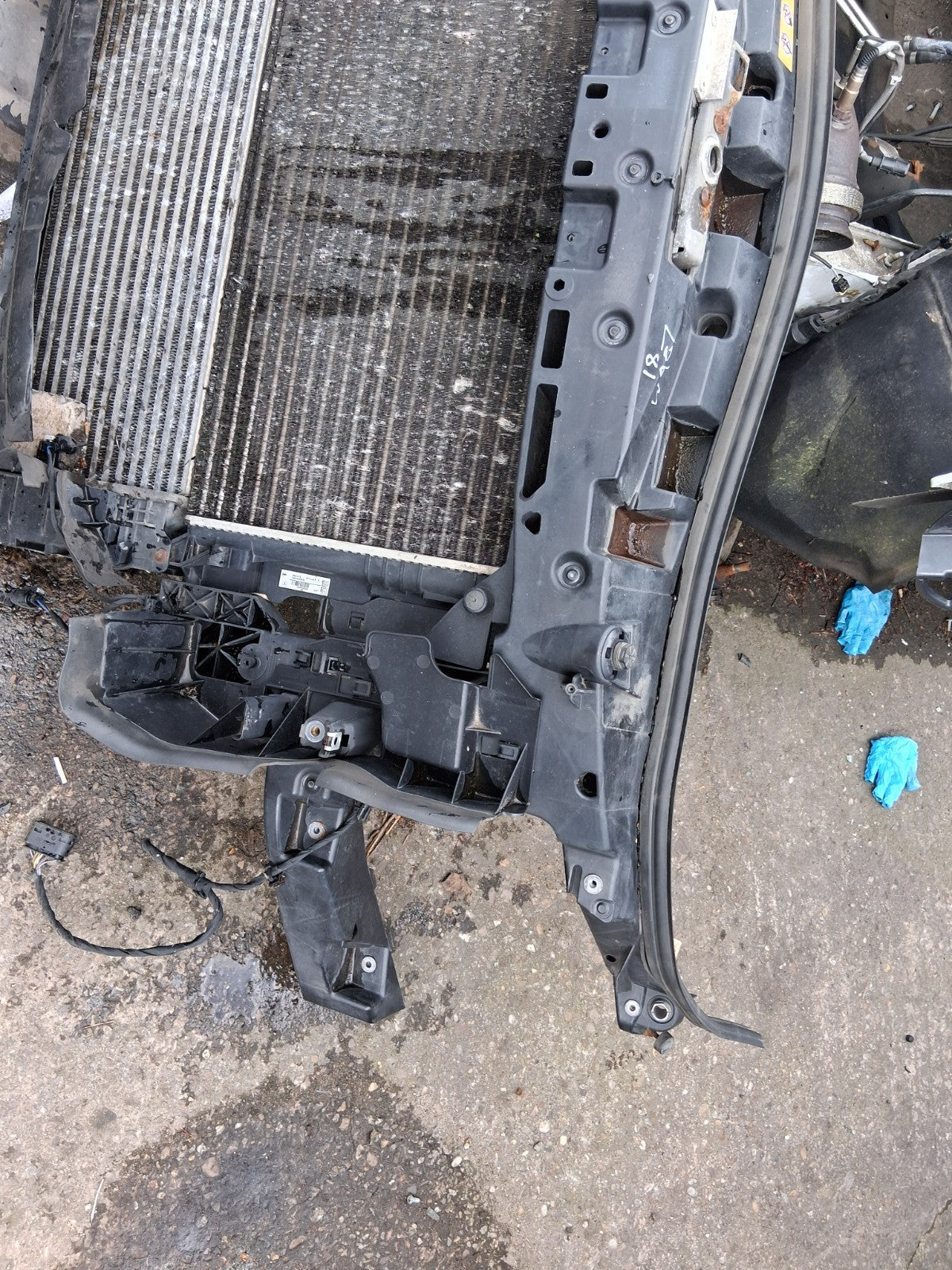 2015 MERCEDES SPRINTER W906 2.1 DIESEL FRONT PANEL RADPACK RADIATOR A9065000002