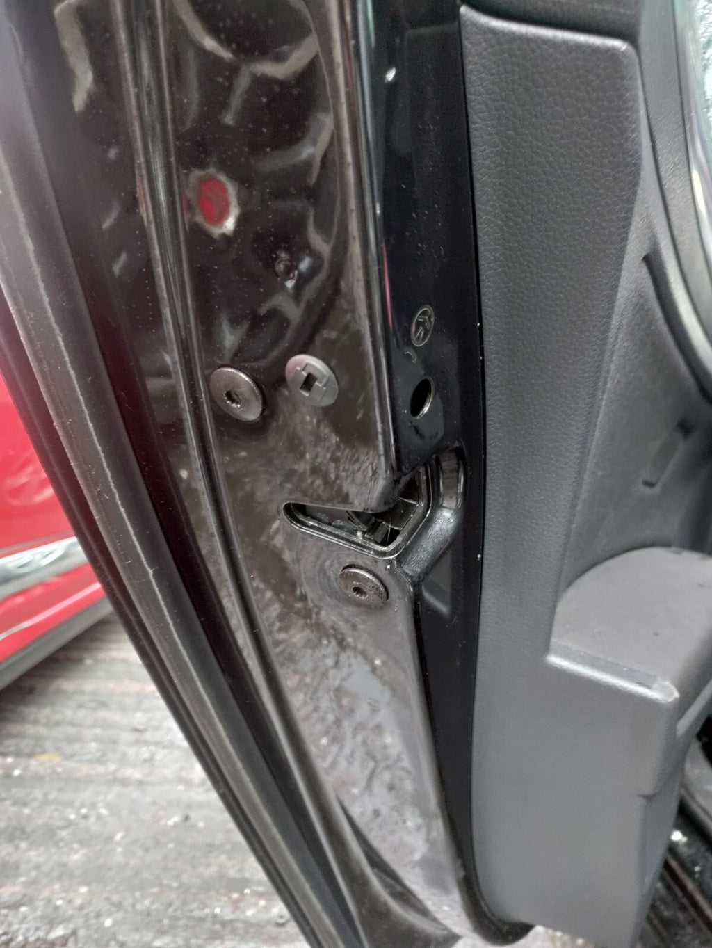 2017 VW VOLKSWAGEN GOLF MK7 NSR PASSENGER SIDE REAR DOOR LOCK MECHANISM