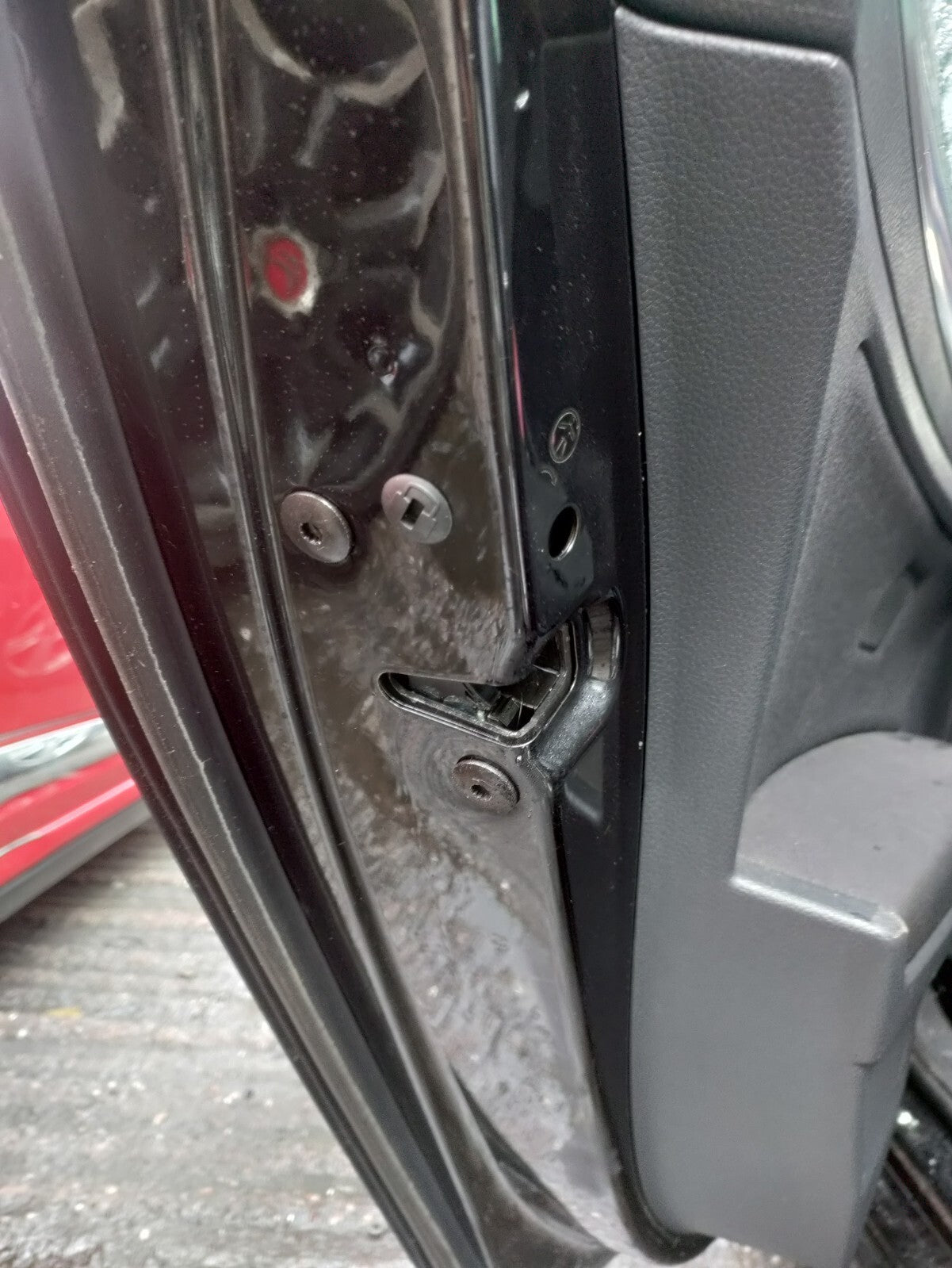 2017 VW VOLKSWAGEN GOLF MK7 NSR PASSENGER SIDE REAR DOOR LOCK MECHANISM
