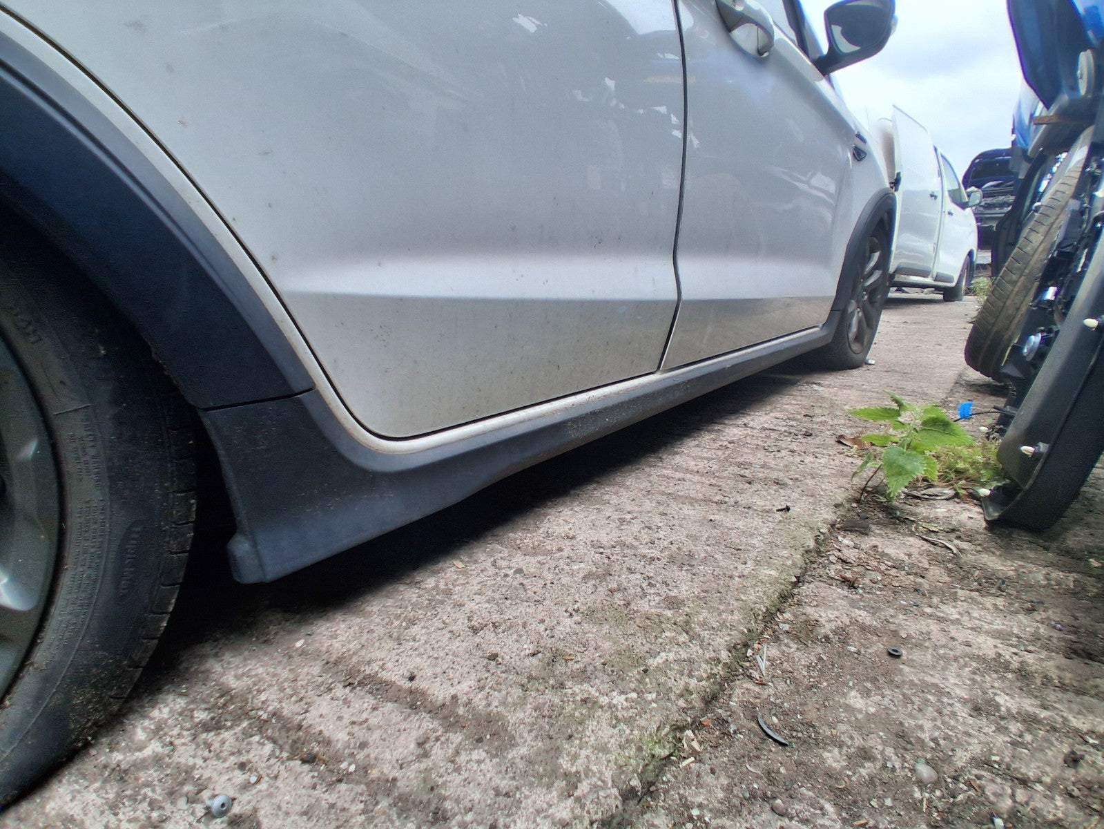 2018 FORD KA + PLUS HATCHBACK OS DRIVER SIDE SKIRT VALANCE