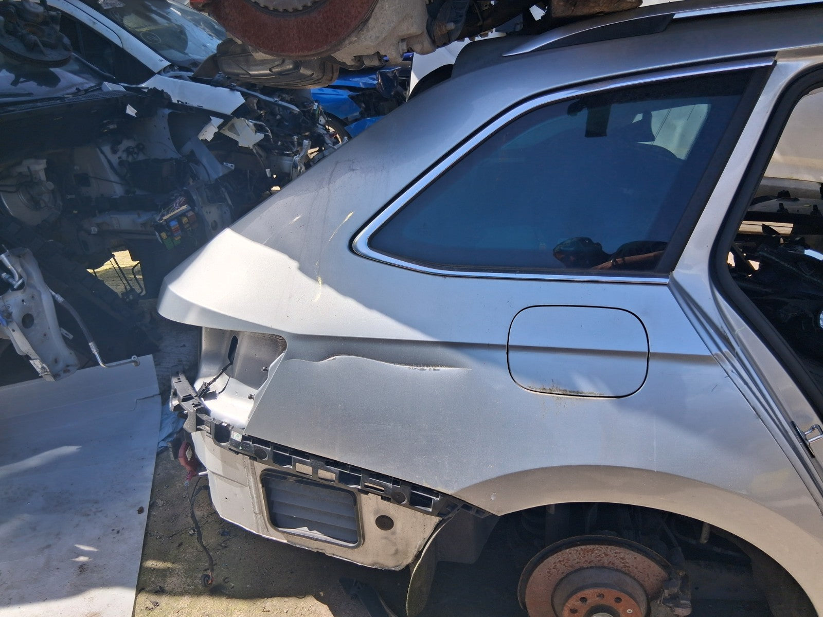 2020 SKODA SUPERB ESTATE MK3 3V OSR DRIVER SIDE REAR QUARTER PANEL CUT
