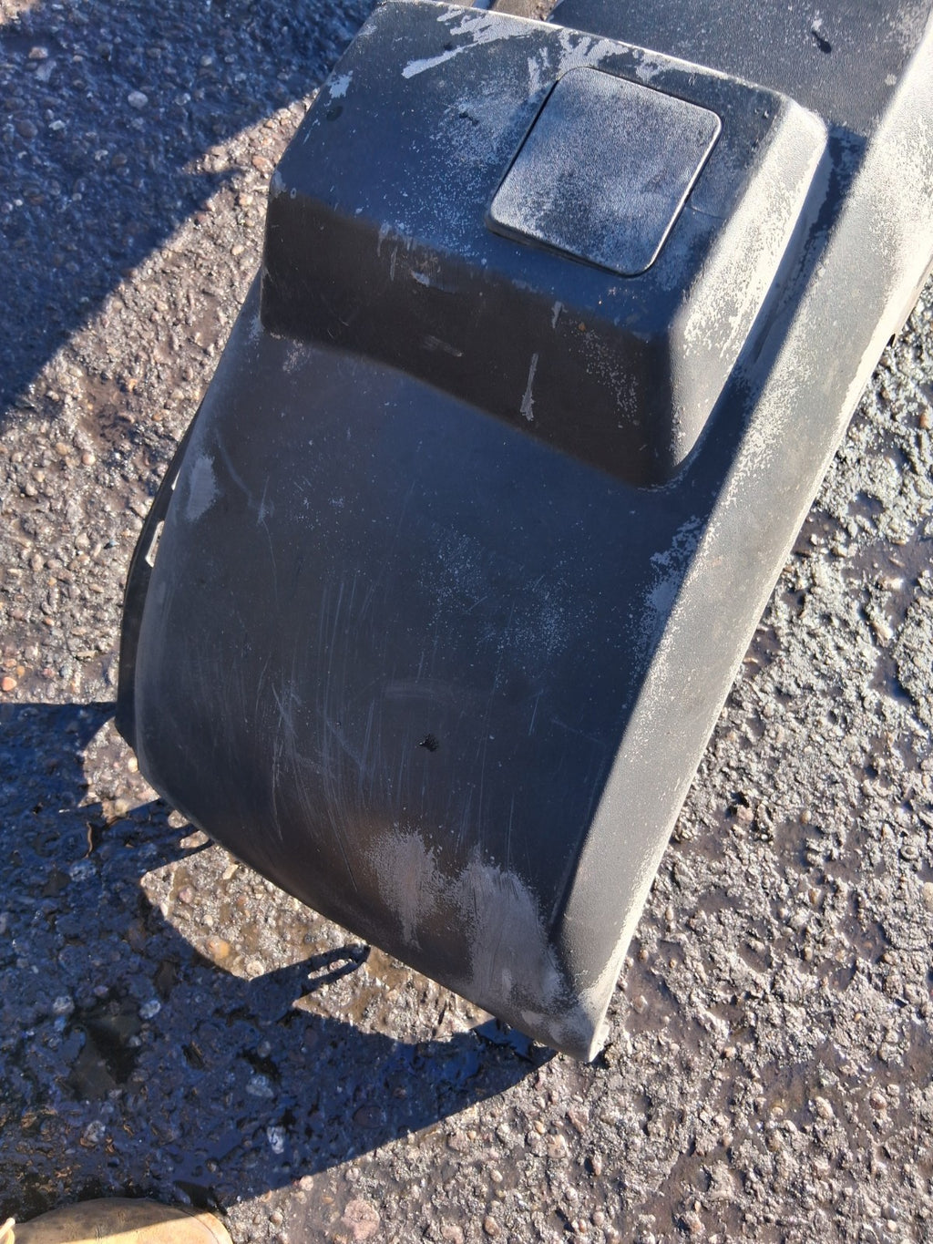 2003 FORD TRANSIT CONNECT MK1 COMPLETE FRONT BUMPER BLACK