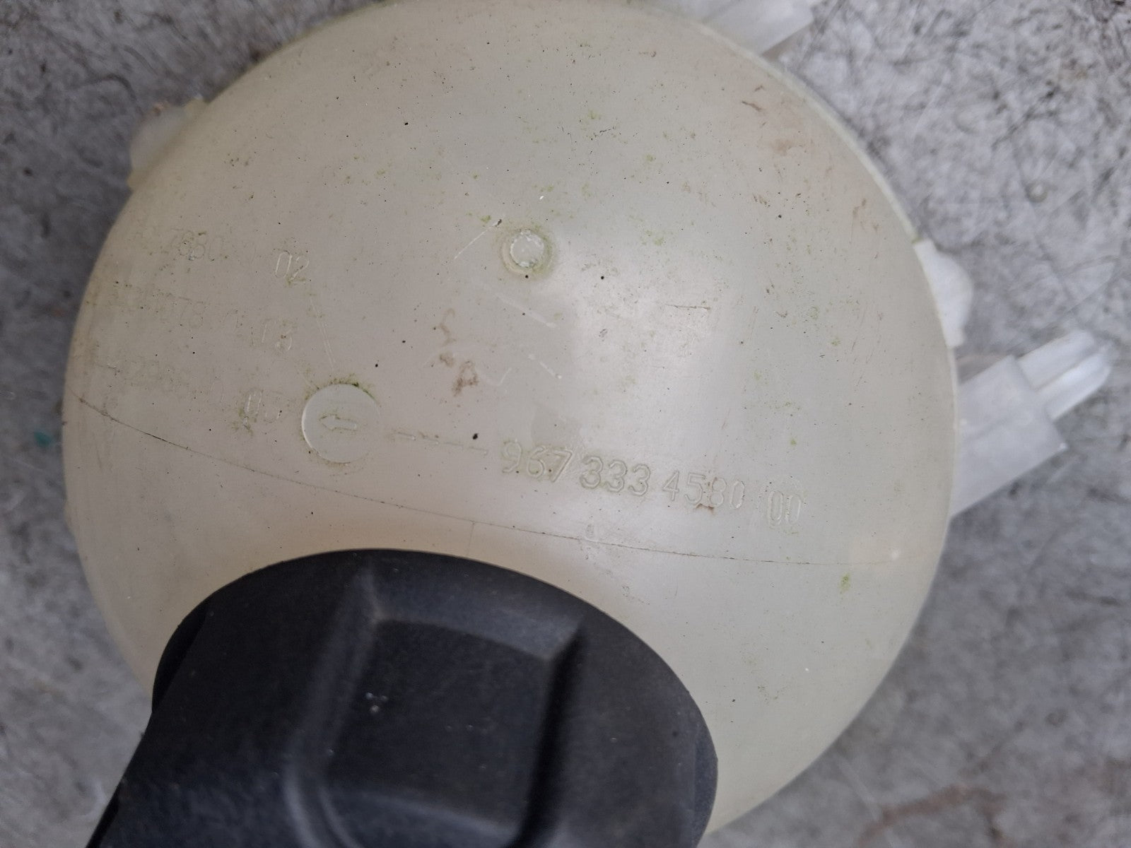 2012 PEUGEOT 3008 MK1 COOLANT WATER EXPANSION OVERFLOW TANK RESERVOIR 9673334580