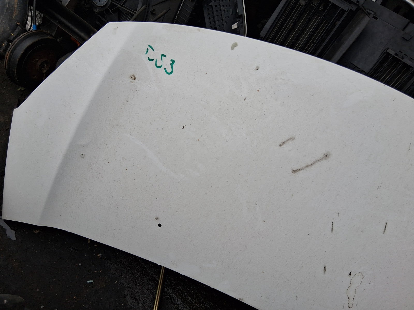 2013 CITROEN DS3 FRONT BONNET HOOD PANEL POLAR WHITE EWP
