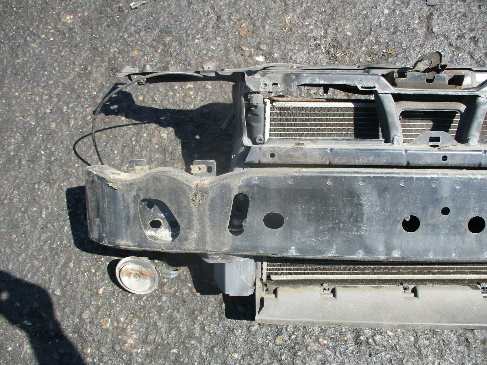 VW VOLKSWAGEN GOLF CABRIO 1998 COMPLETE RAD RADIATOR PACK FAN SLAM PANEL BAR