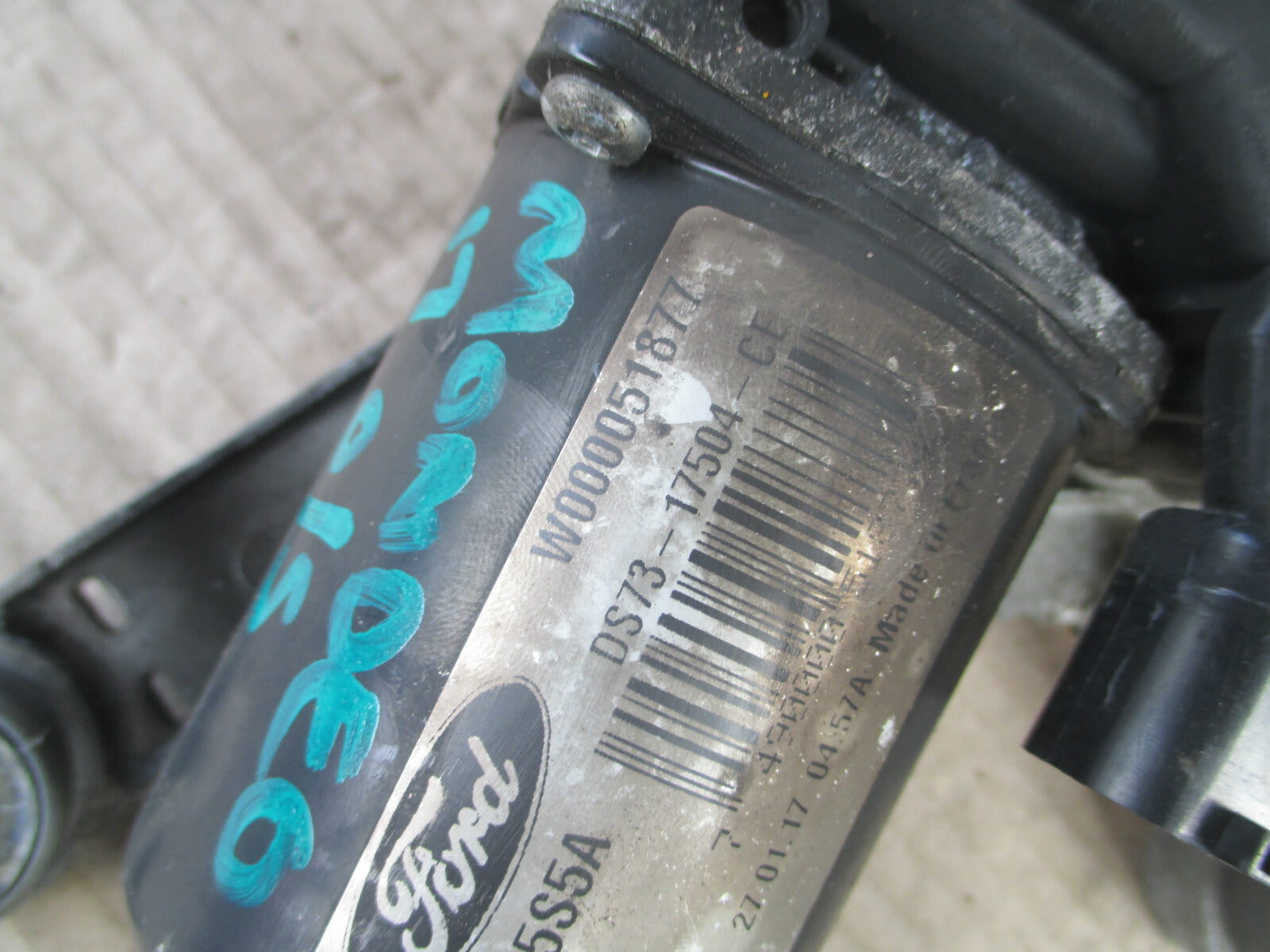 FORD MONDEO MK5 2017 FRONT WINDSCREEN OSF DRIVER SIDE WIPER MOTOR DS7317504CE