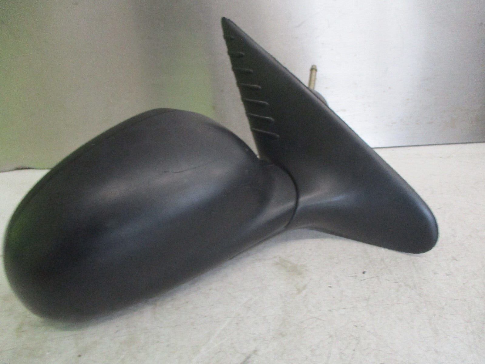 PEUGEOT 406 2001 OS DRIVER SIDE MANUAL WING MIRROR BLACK