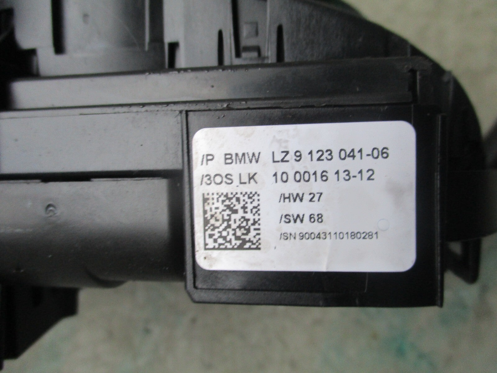 2008 BMW 3 SERIES E90 CONTROL STEERING COLUMN LZ9123041-06