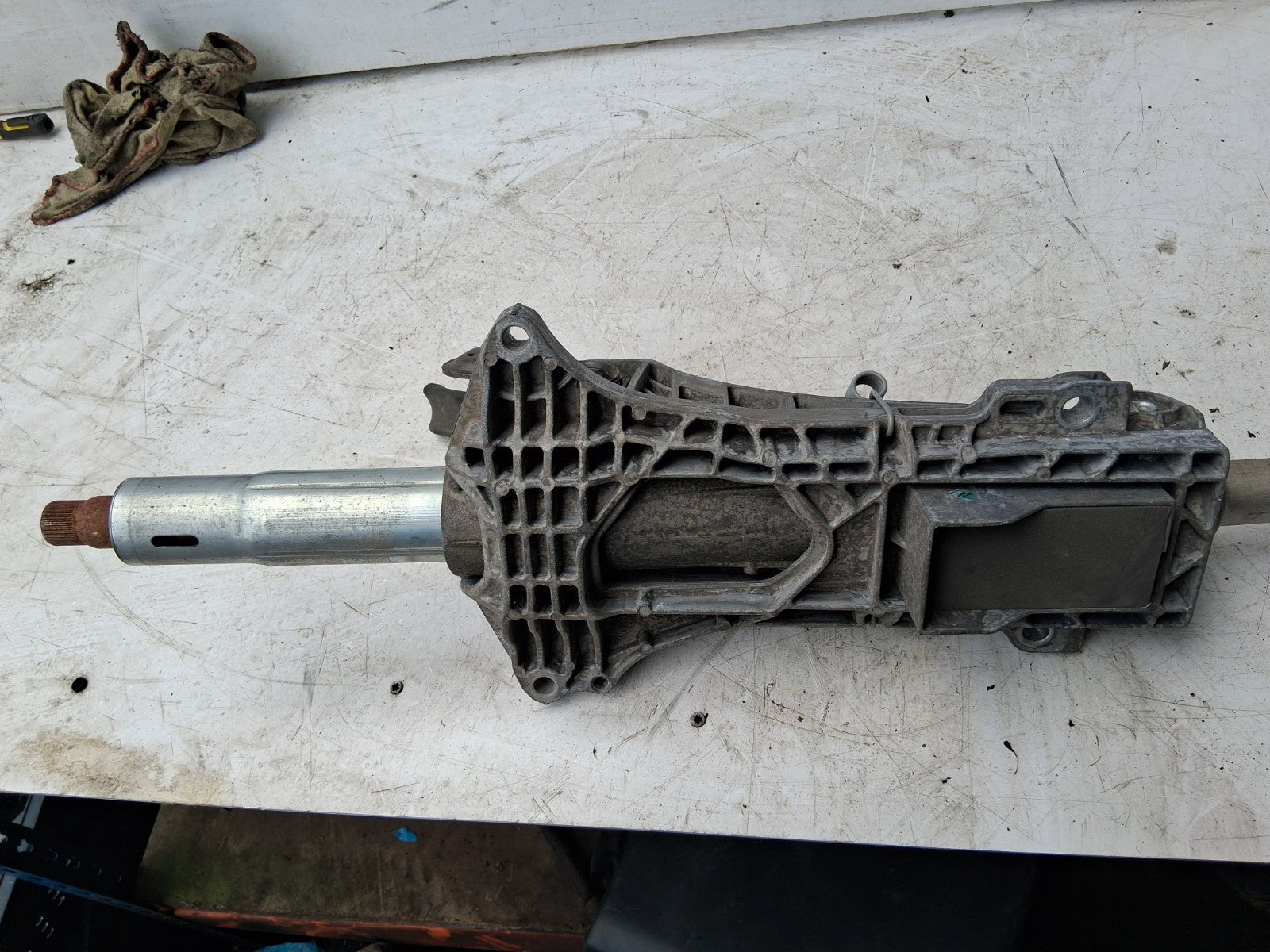 2016 MERCEDES BENZ CLA C117 STEERING COLUMN A2464602616