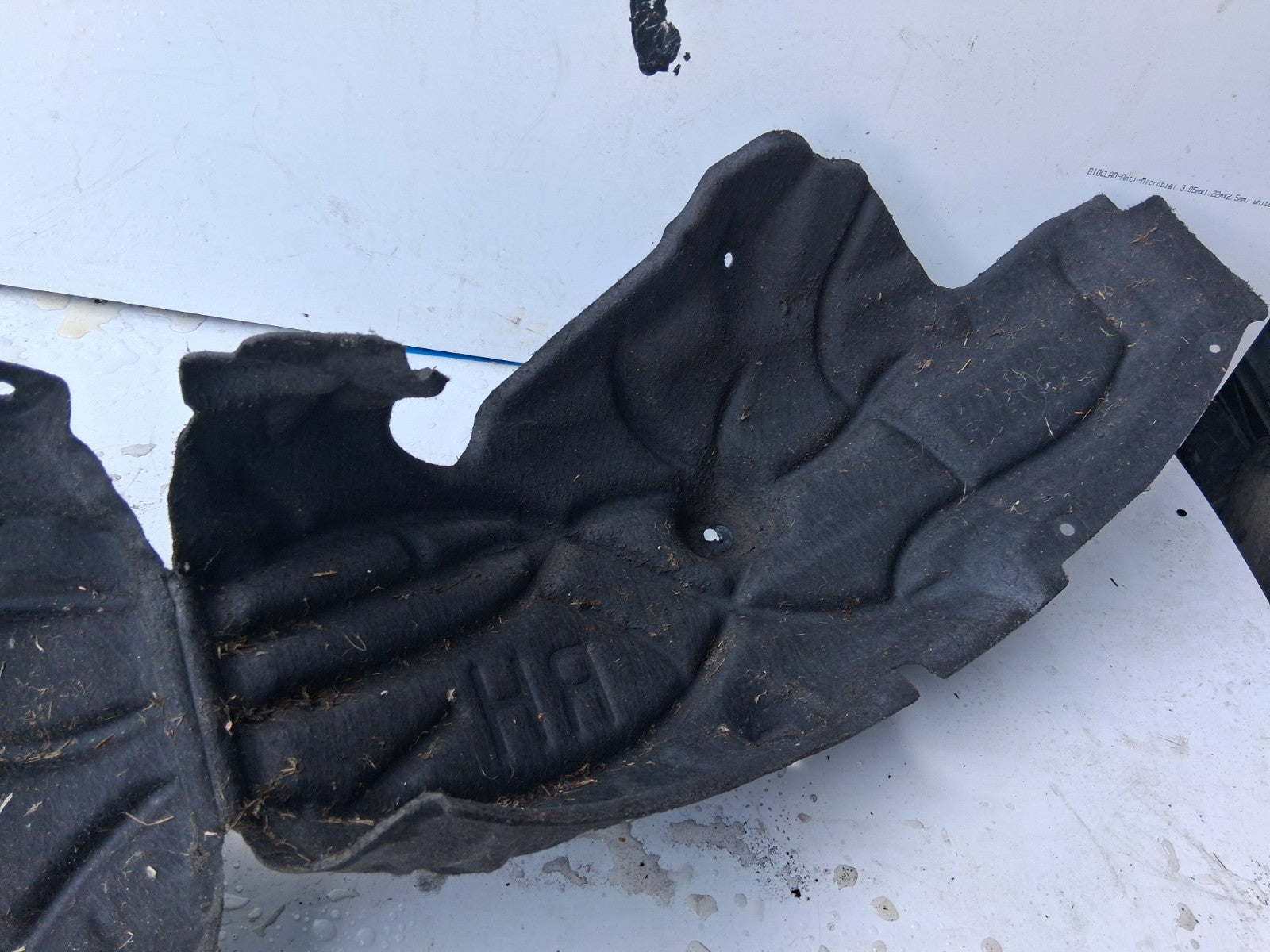 2024 BMW 2 SERIES F44 COUPE OSR DRIVER SIDE REAR RIGHT SPLASH GUARD 664763