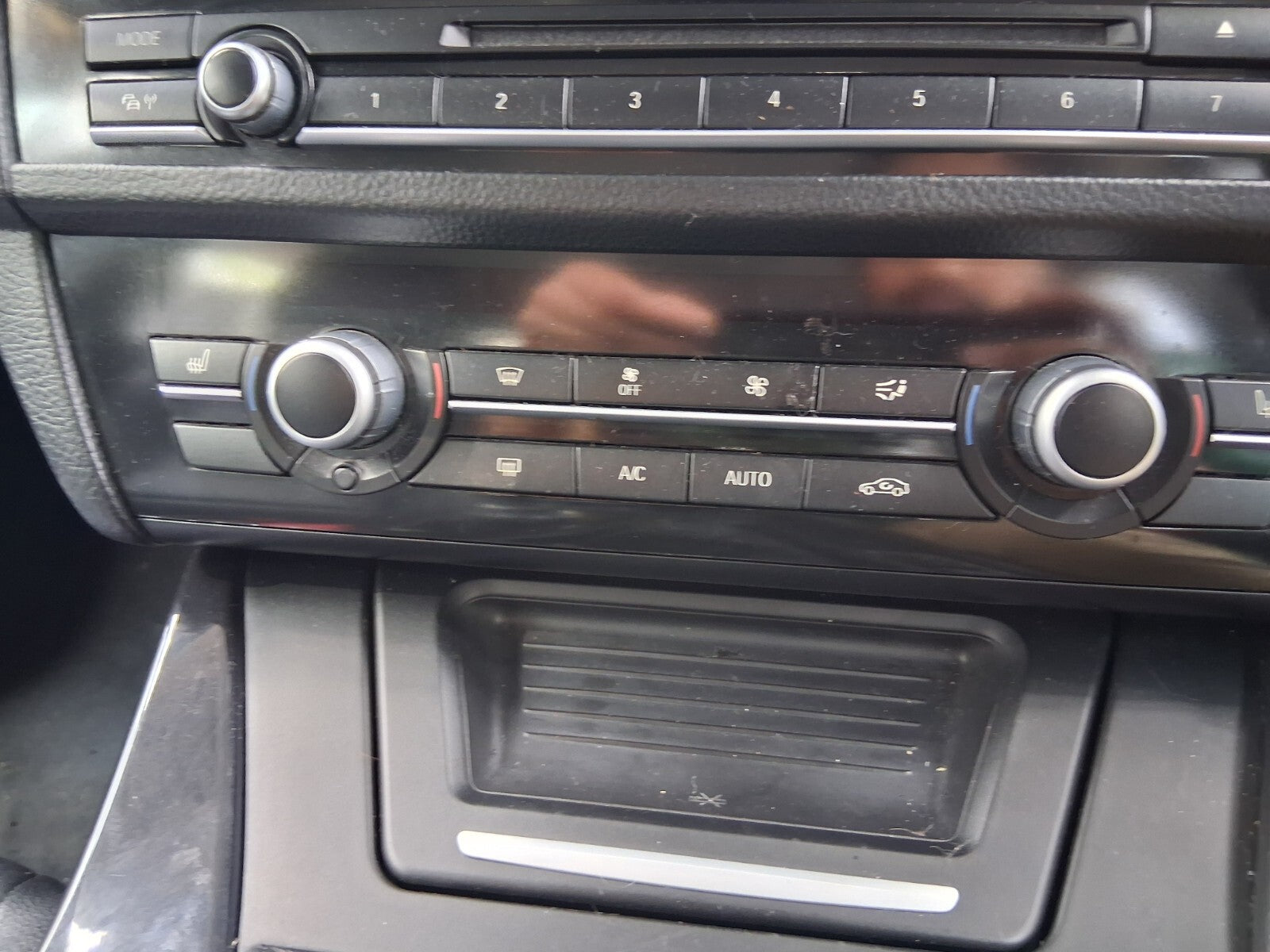 2012 BMW 5 SERIES F10 AC HEATER CLIMATE CONTROL SWITCH PANEL