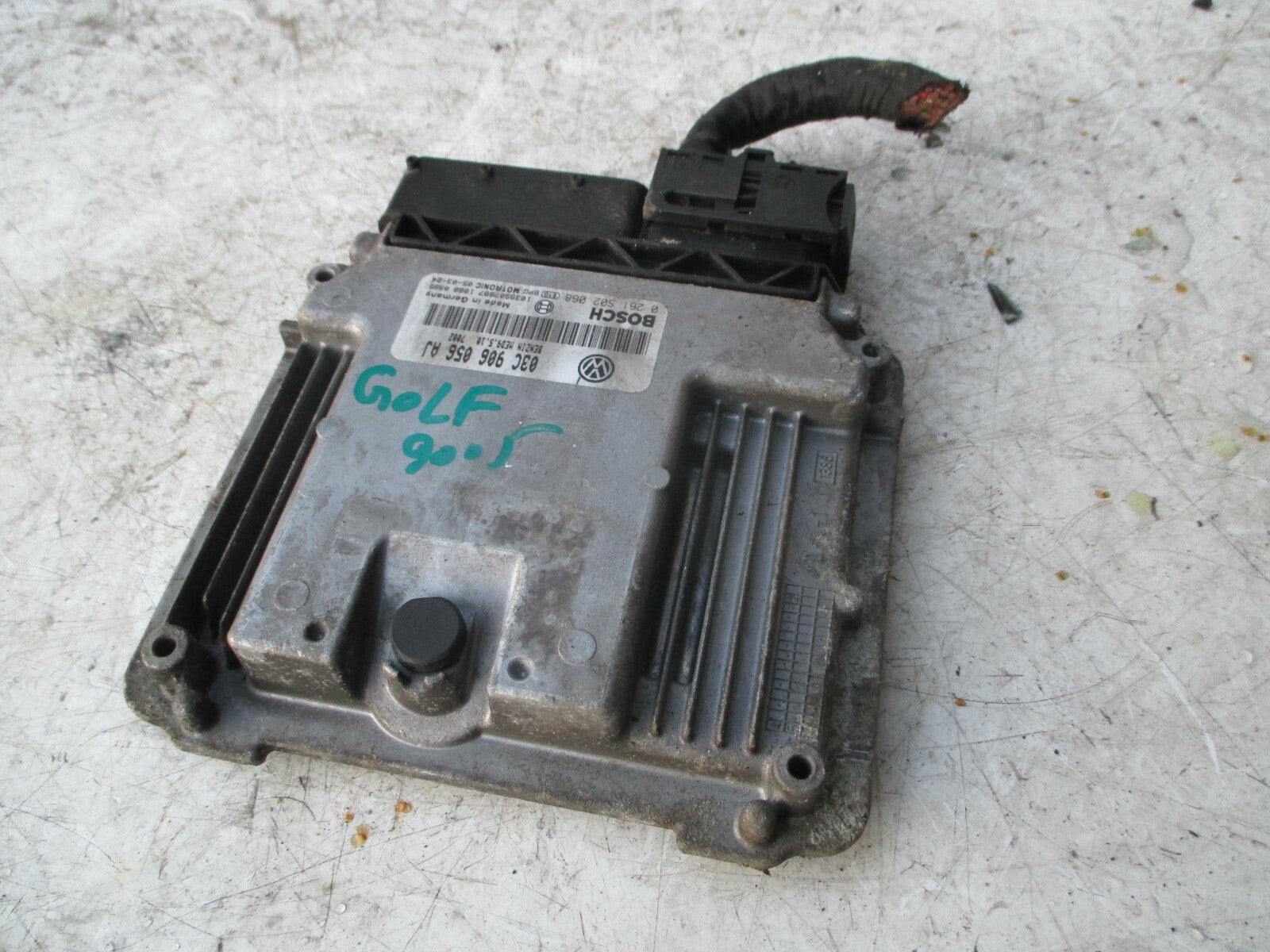 VOLKSWAGEN VW GOLF MK5 2005 1.4 PETROL ECU ENGINE CONTROL MODULE UNI 03C906056AJ