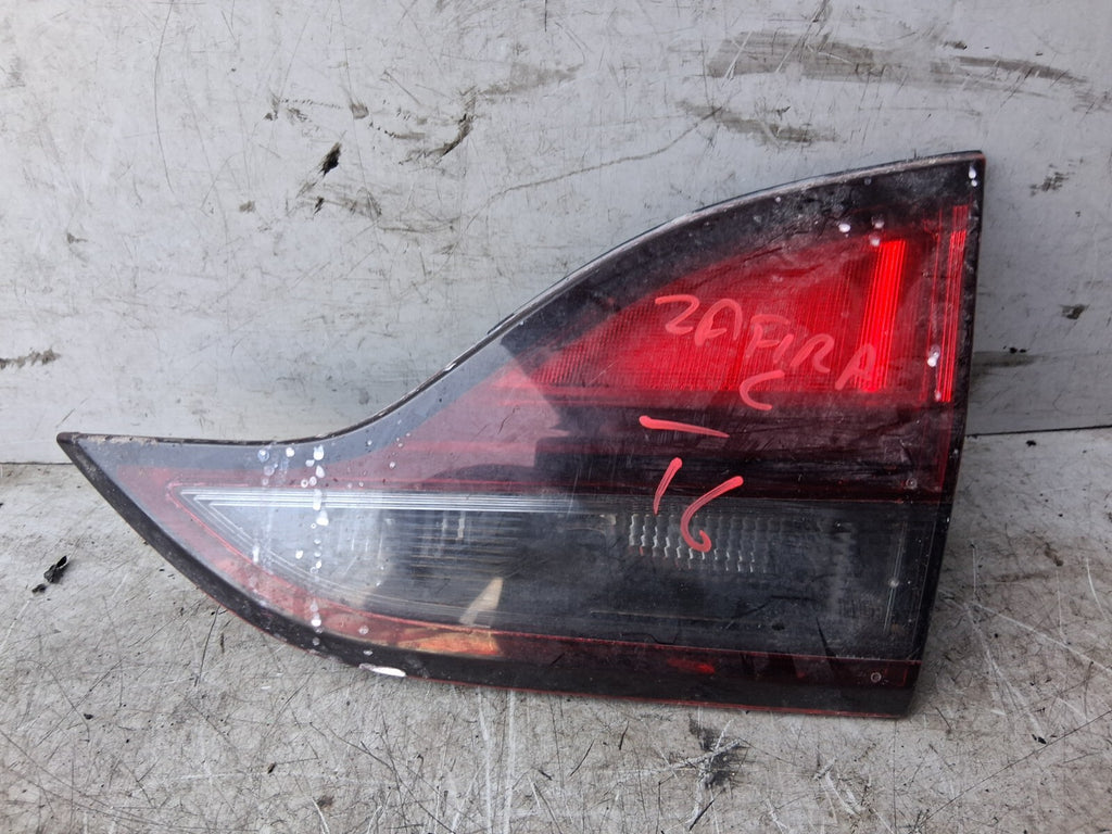 VAUXHALL ZAFIRA C MK3 2016 OSR DRIVER SIDE REAR INNER TAIL LIGHT 13288831