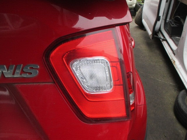 2018 SUZUKI IGNIS OSR DRIVER SIDE REAR INNER TAIL LIGHT 13259343