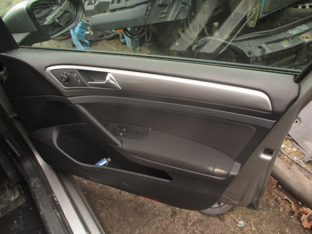 2014 VOLKSWAGEN GOLF MK7 OSF DRIVER SIDE FRONT RIGHT DOOR CARD PANEL