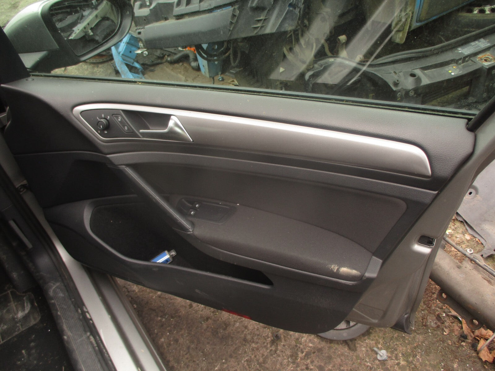 2014 VOLKSWAGEN GOLF MK7 OSF DRIVER SIDE FRONT RIGHT DOOR CARD PANEL