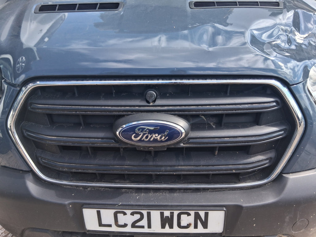 2021 FORD TRANSIT MK8 FRONT BUMPER MAIN BADGE GRILL CAMERA CHROME