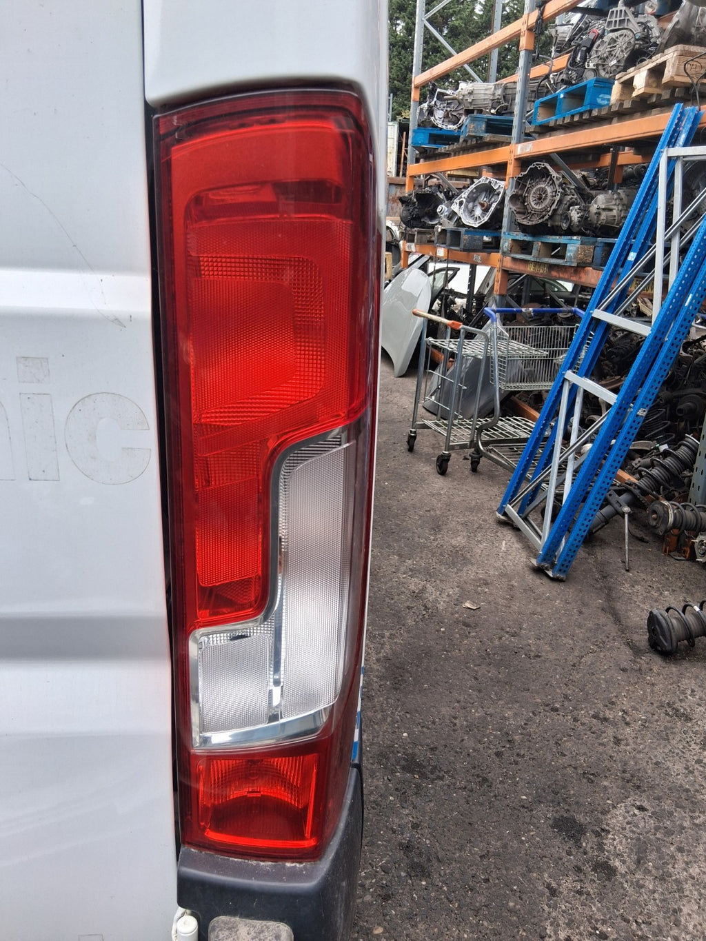 2023 FIAT DUCATO MK3 OSR DRIVER SIDE REAR TAIL LIGHT
