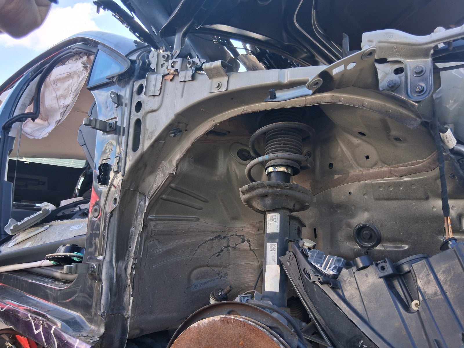 2023 VOLKSWAGEN GOLF MK8 OSF DRIVER SIDE FRONT QUARTER CUT