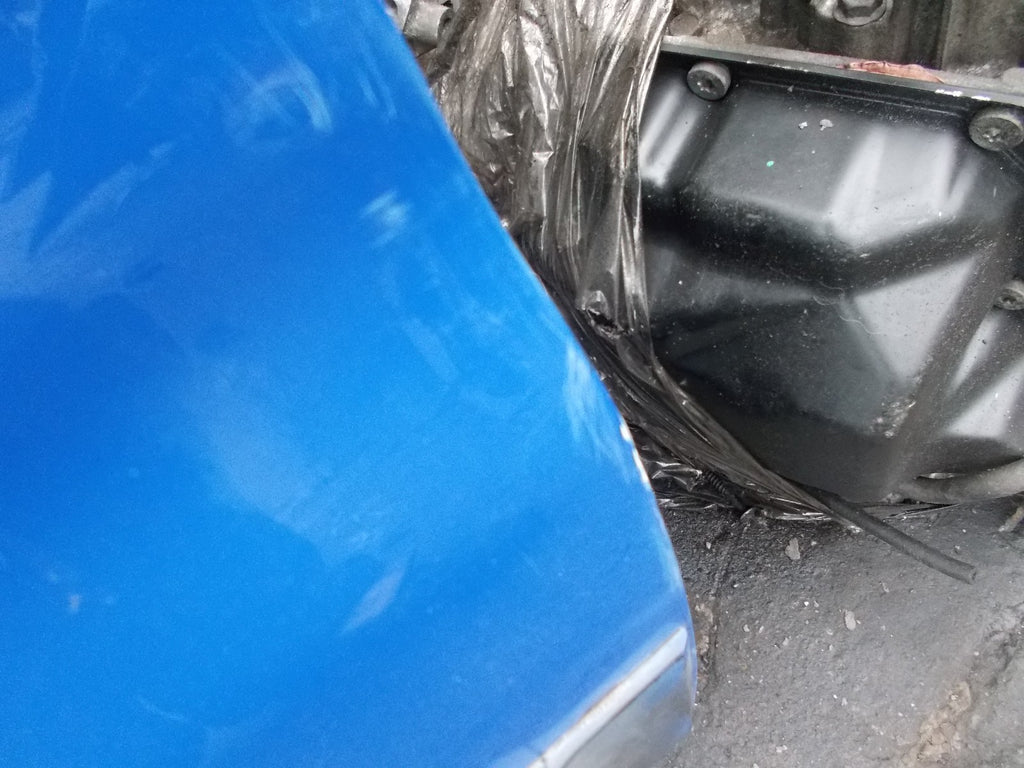 CITROEN BERLINGO 2002 OSF FRONT DRIVER SIDE DOOR BLUE