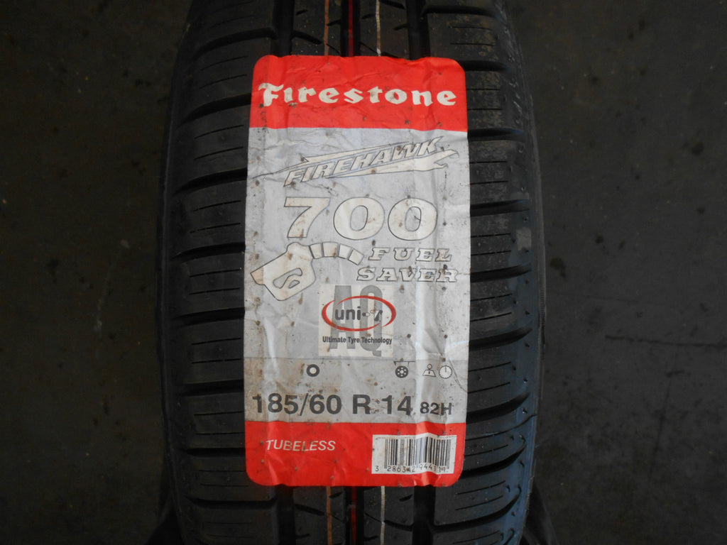 FORD ESCORT MK5 1992 STEEL WHEEL & NEW TYRE FIRESTONE 185/60/14 FIREHAWK 700