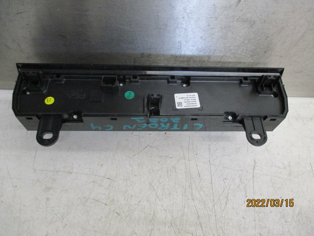 CITROEN C4 MK3 2021 HEATER AC CLIMATE CONTROL SWITCH PANEL 9844375880