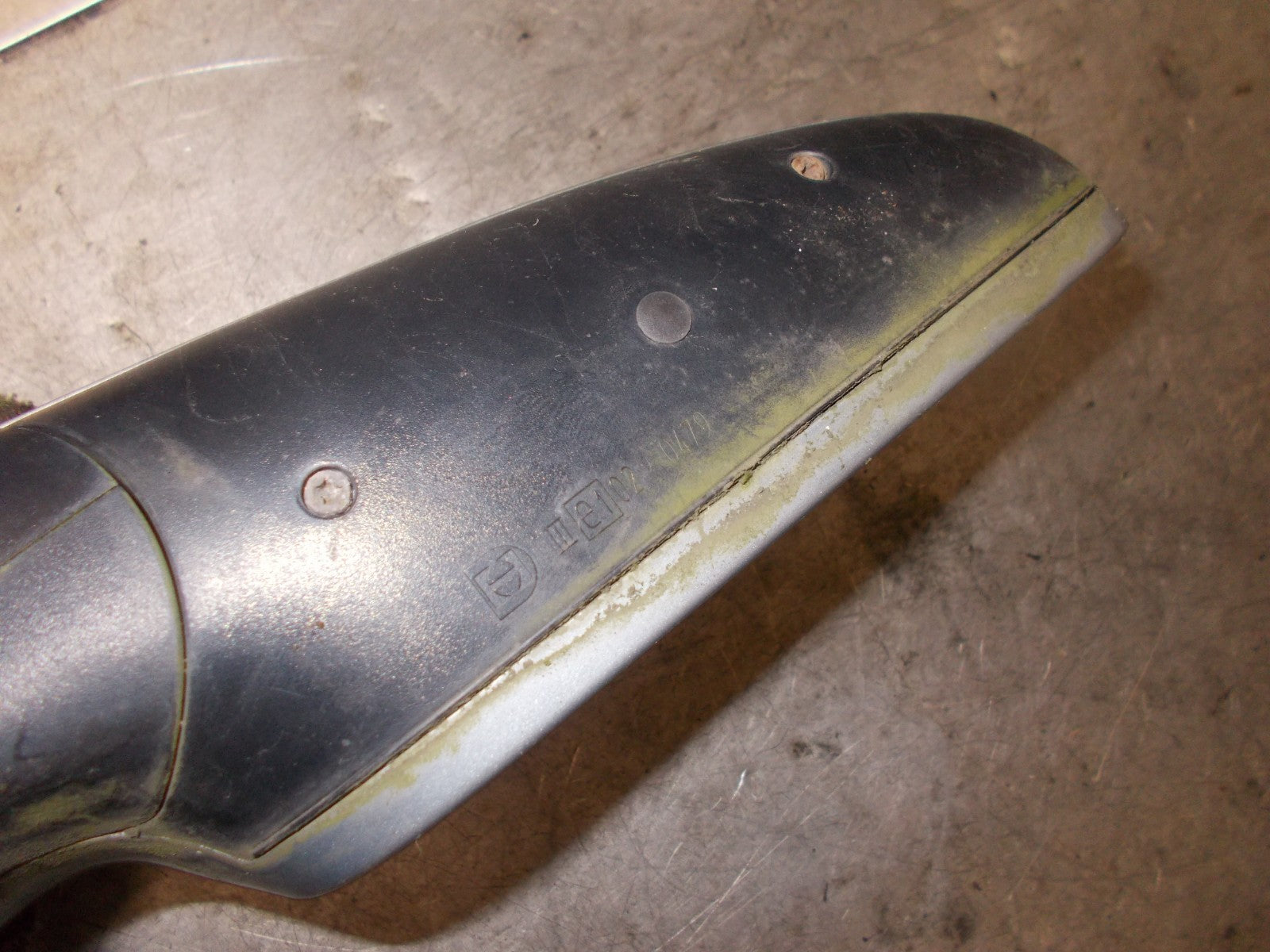 VW VOLKSWAGEN PASSAT B5.5 2002 NS PASSENGER SIDE ELECTRIC WING MIRROR LIGHT BLUE