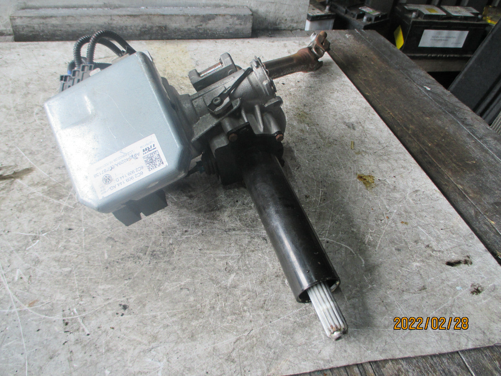 VW VOLKSWAGEN POLO 2017 POWER STEERING COLUMN 6C2423510BF