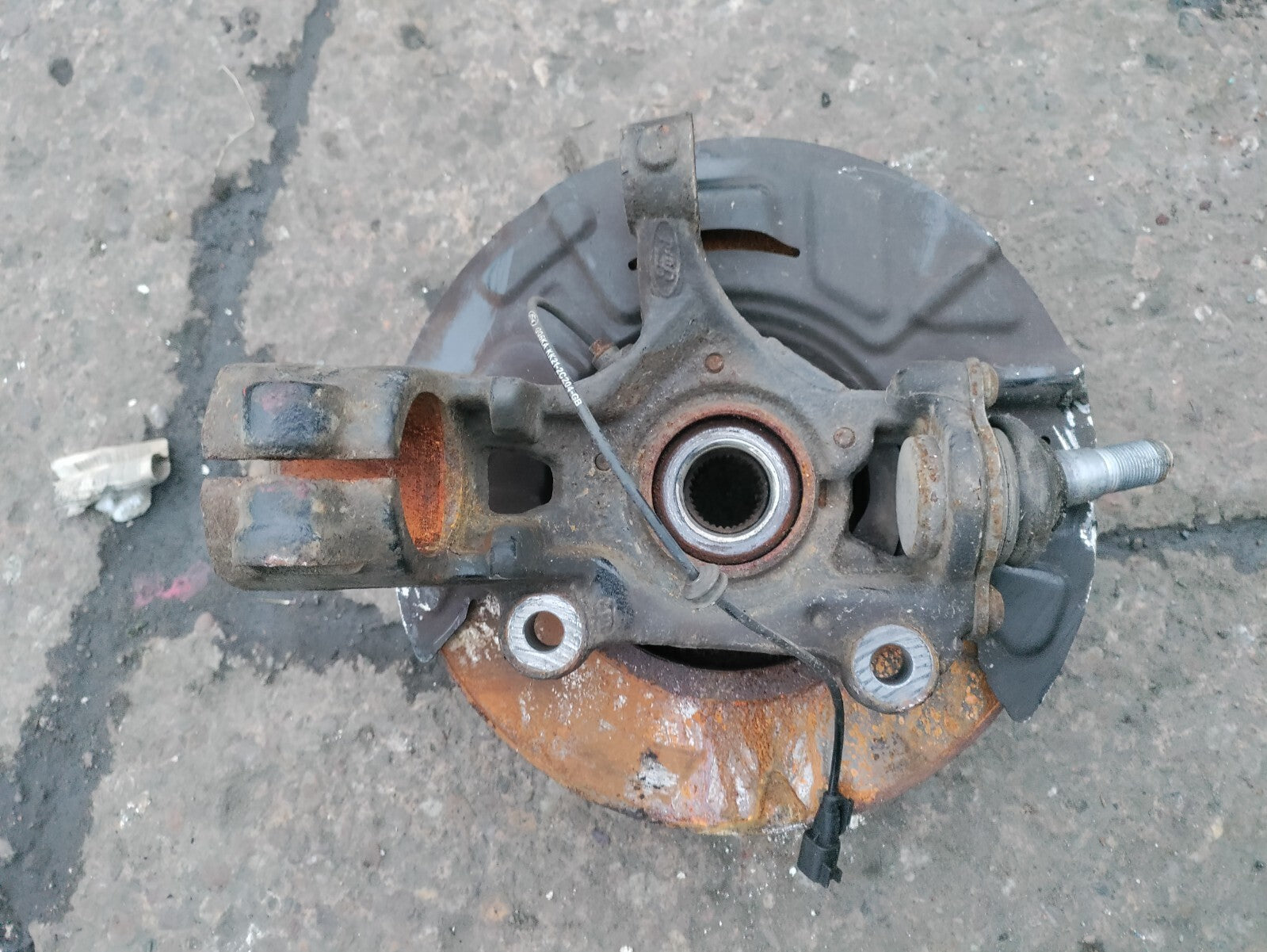 2021 FORD TRANSIT 350 MK8 FWD 2.0 DIESEL OSF DRIVER SIDE FRONT WHEEL HUB