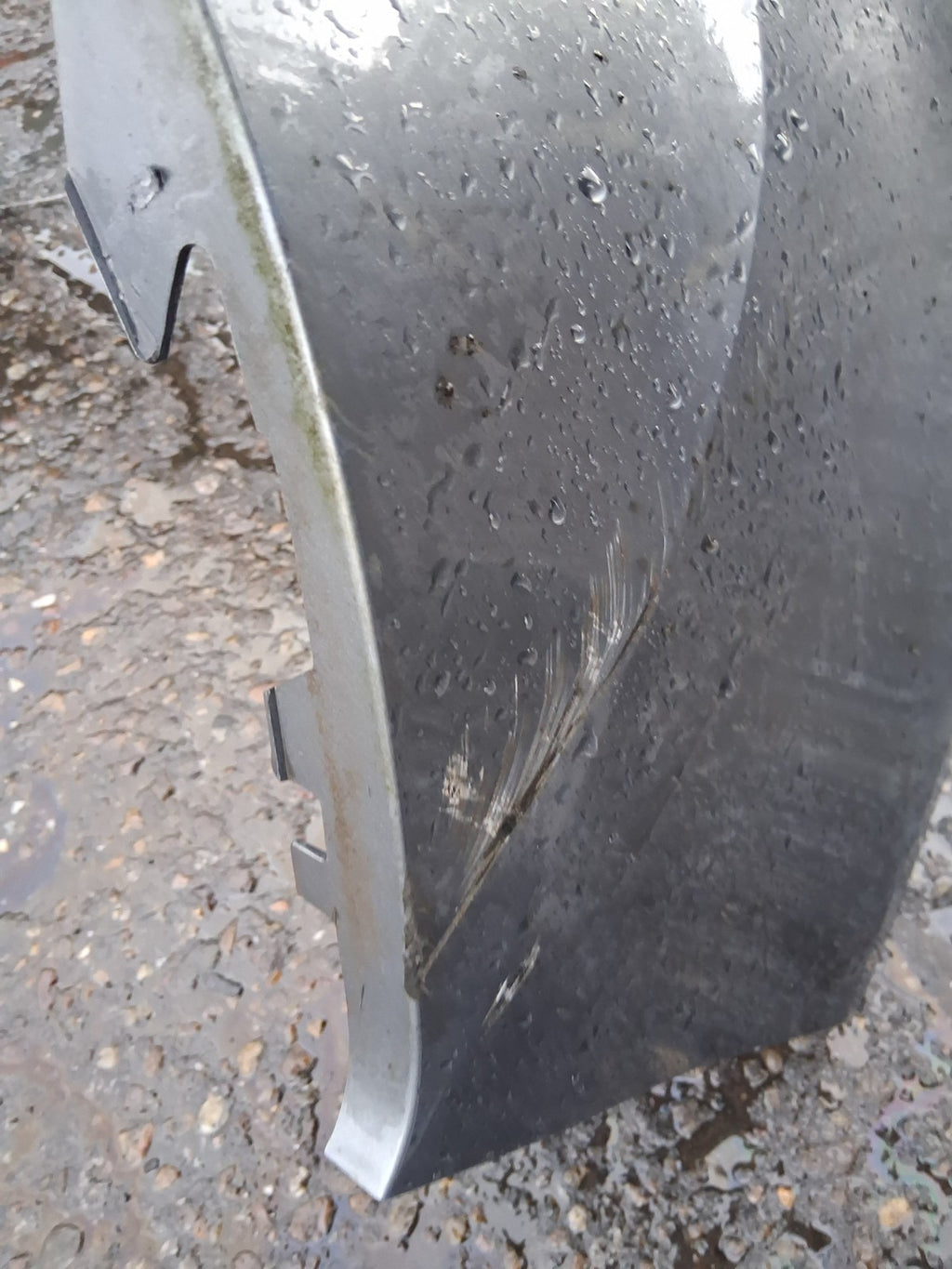 2017 VAUXHALL ZAFIRA C TOURER COMPLETE REAR BUMPER WITH PDC SENSORS GREY