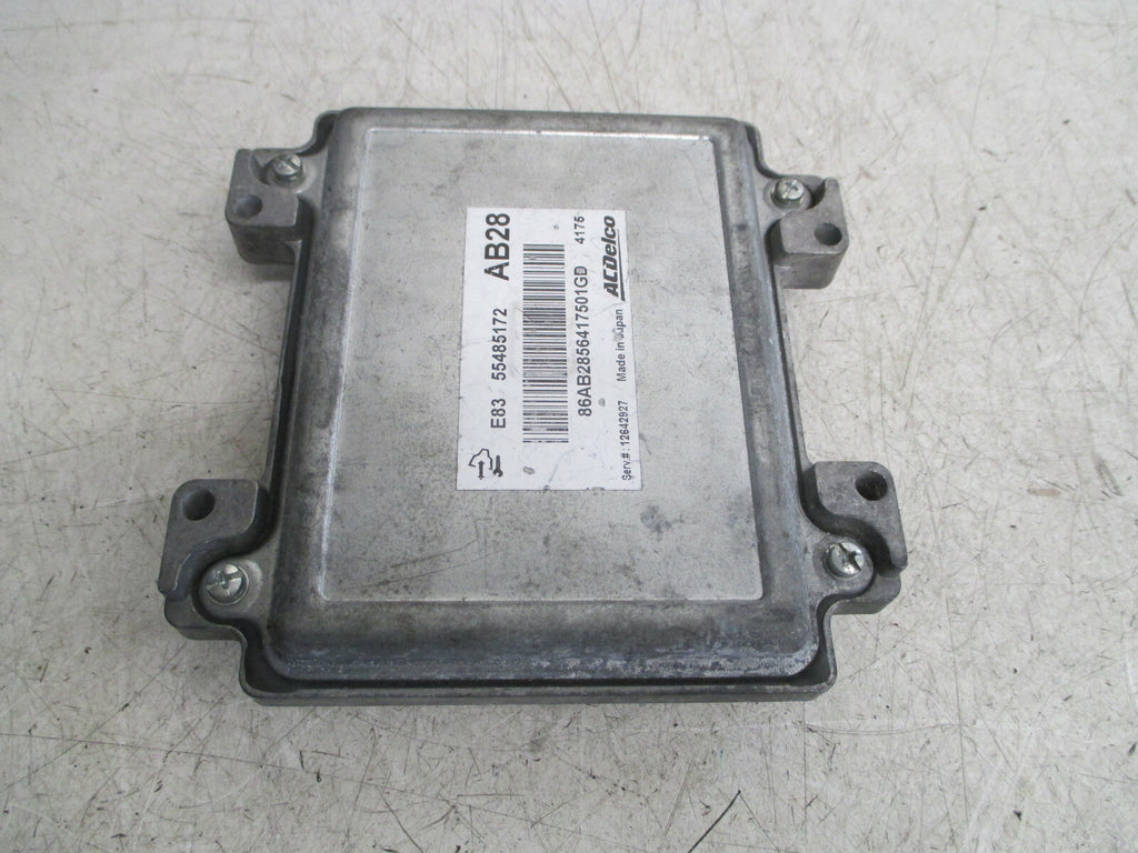 VAUXHALL CORSA D (MK3) 2013 1.2 (A12XER) ENGINE CONTROL UNIT ECU 55485172 AB28