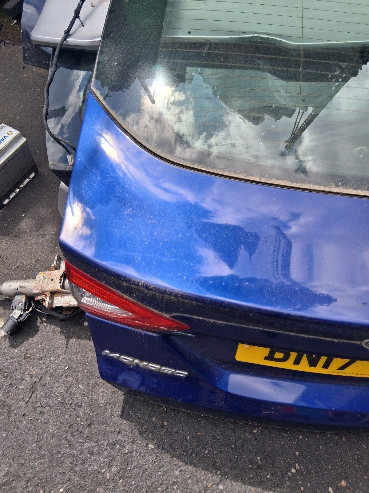 2017 FORD MONDEO MK5 HATCHBACK REAR COMPLETE TAILGATE BOOTLID BLUE LD