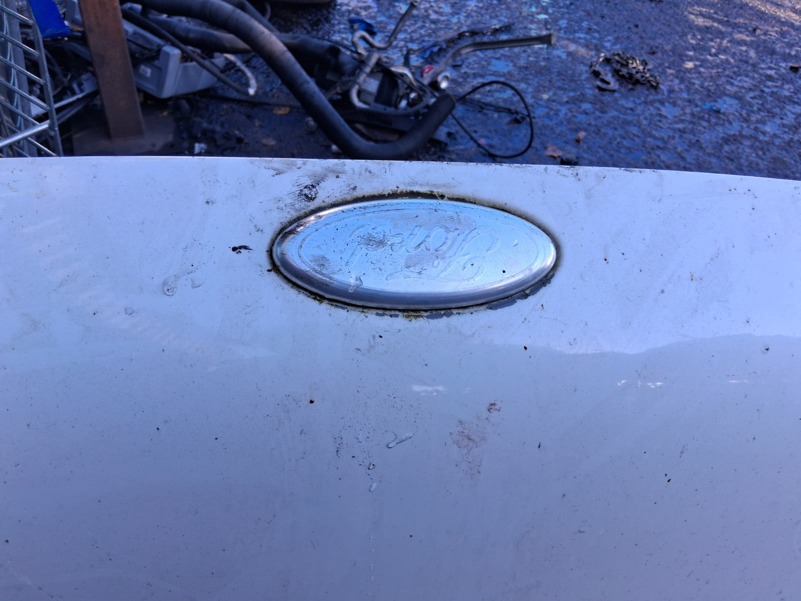 2003 FORD TRANSIT CONNECT MK1 FRONT BONNET HOOD PANEL WHITE