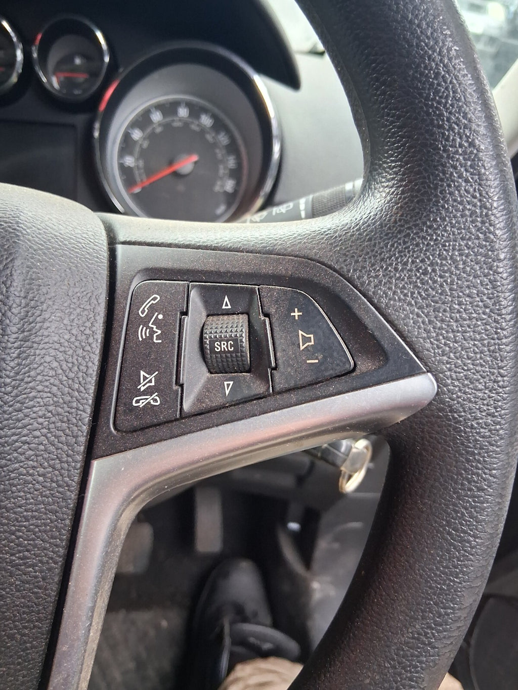 2014 VAUXHALL ZAFIRA TOURER C MK3 MULTIFUNCTIONAL STEERING WHEEL WITHOUT AIRBAG