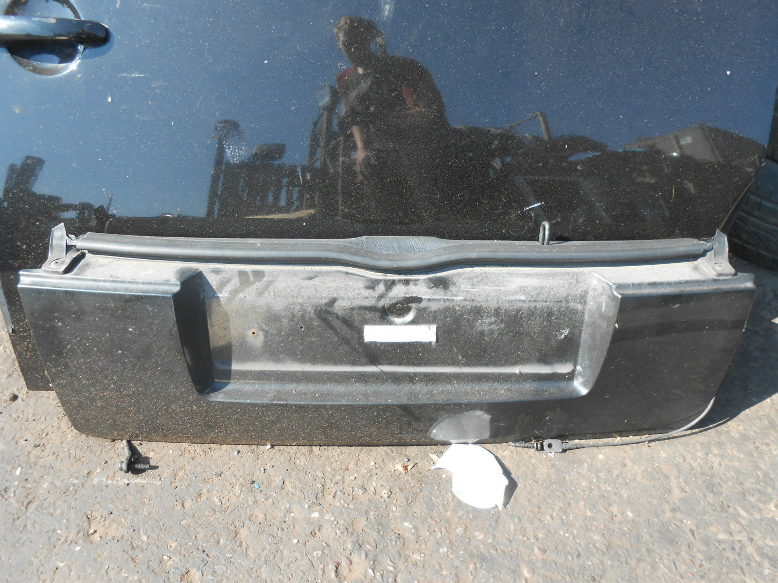 CITROEN C2 JM 2007 HATCHBACK BOTTOM LOWER TAILGATE BOOTLID LID BLACK