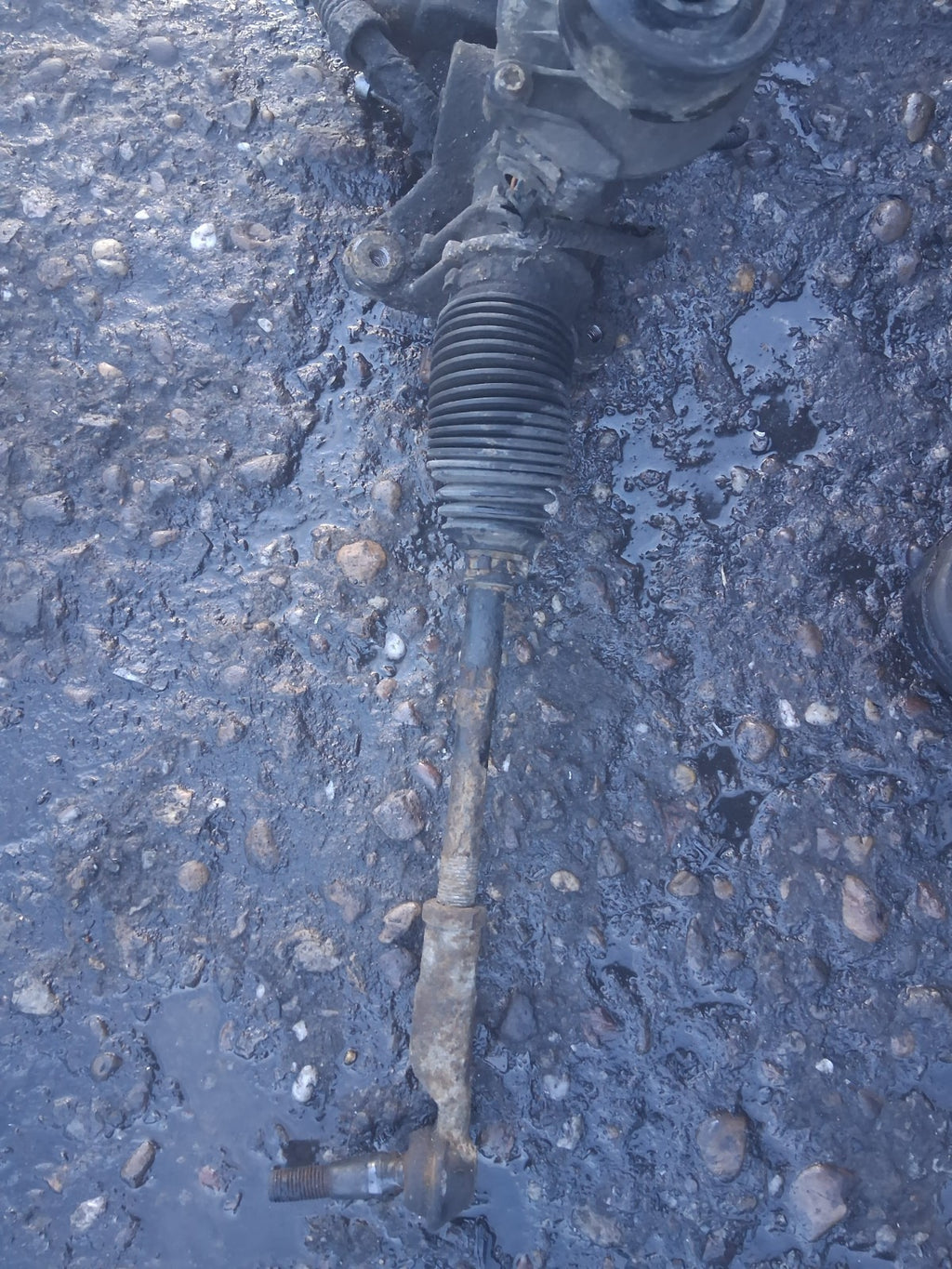2012 VW VOLKSWAGEN CADDY 2K 1.6 DIESEL STEERING RACK